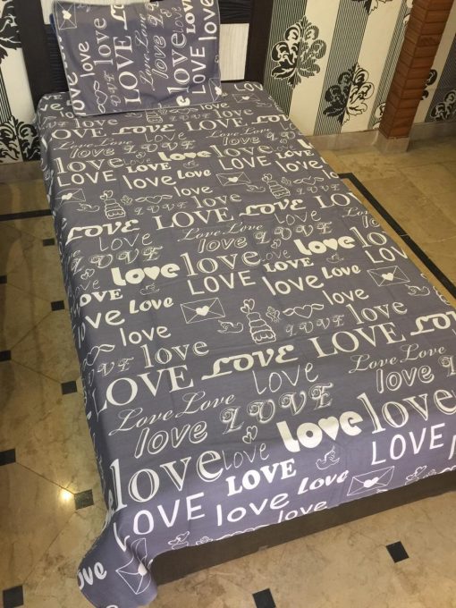 single bedsheet cover