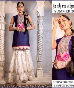 zahra ahmed designer dress