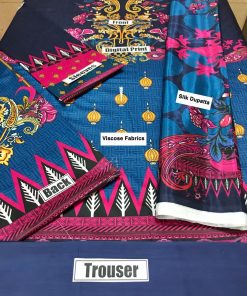 UNSTITCHED SAPPHIRE DIGITAL PRINTED