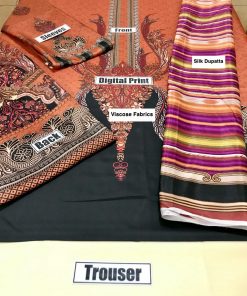 Unstitched Sapphire Winter Dresses