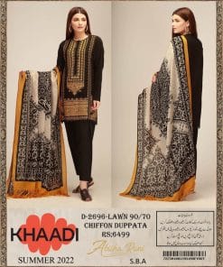 khaadi lawn dresses 2022