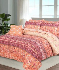 Cotton Salonica Comforter Set King Size 7 Pieces