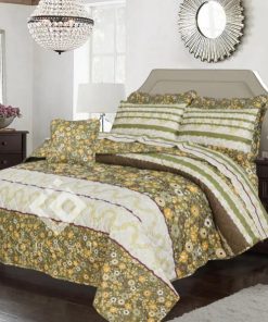 Cotton Salonica Comforter Set King Size 7 Pieces