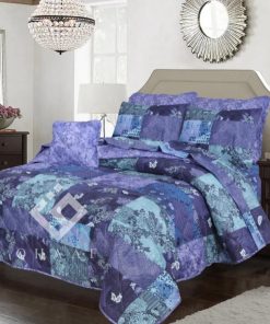Cotton Salonica Comforter Set King Size 7 Pieces