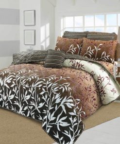 Cotton Salonica Comforter Set King Size 7 Pieces