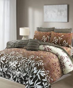 Cotton Salonica Comforter Set King Size 7 Pieces