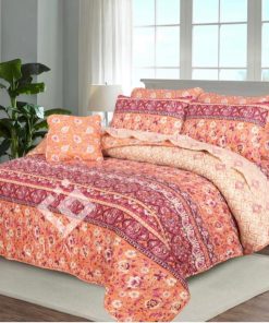 Cotton Salonica Comforter Set King Size 7 Pieces