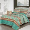 Cotton Salonica Comforter Set King Size 7 Pieces