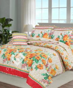 Cotton Salonica Comforter Set King Size 7 Pieces
