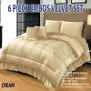 Emboss Velvet Bedsheet