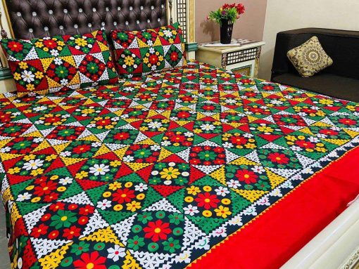 pakistani crystal bedsheets