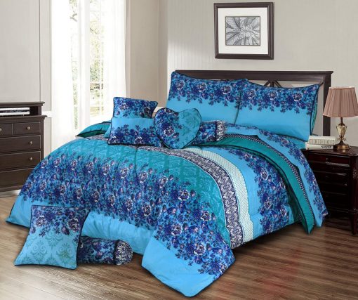 razai set 10pcs blue