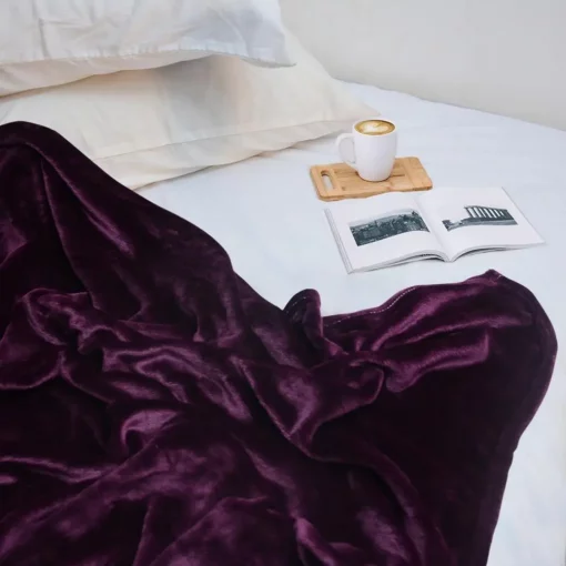 FLEECE BLANKET PURPLE