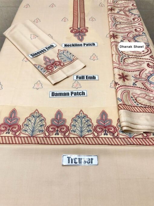 bareeze dhanak suit