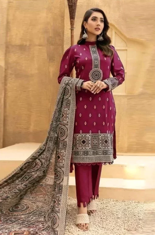 bareeze dhanak suit