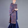 bareeze embroidered dhanak suit