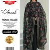 bareeze embroidered dhanak suit