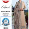 bareeze embroidered dhanak suit
