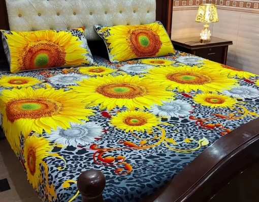 crystal cotton bedsheet