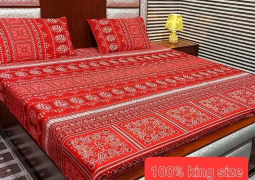 crystal cotton bedsheet