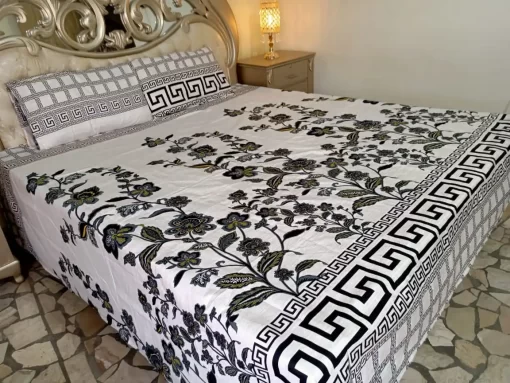 crystal cotton bedsheet