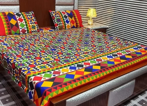 crystal cotton bedsheet