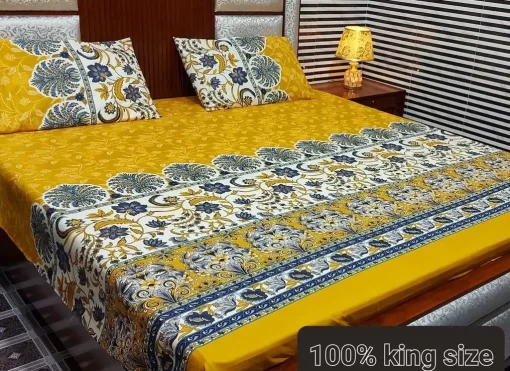 crystal cotton bedsheet