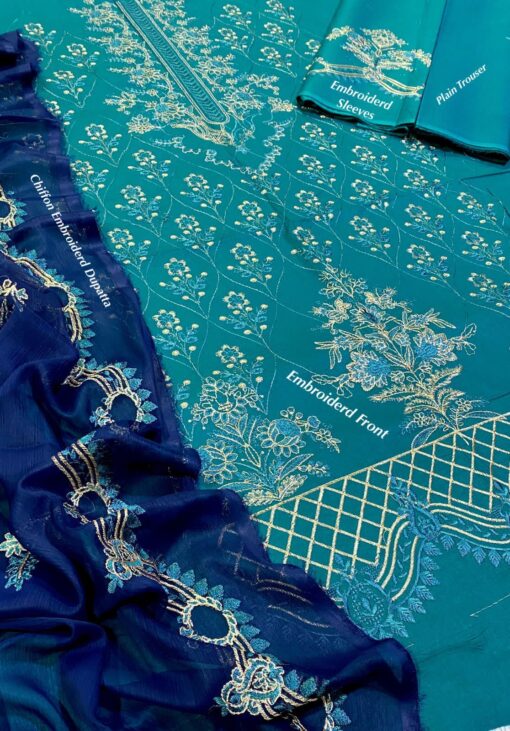 baroque unstitched lawn collection