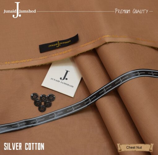 junaid jamshed silver cotton