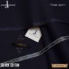 junaid jamshed silver cotton