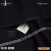 junaid jamshed silver cotton