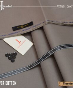 junaid jamshed silver cotton