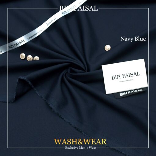 summer wash n wear navy blue