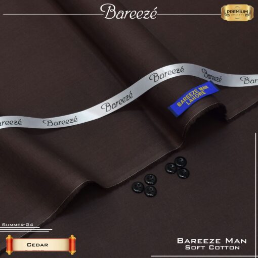 bareeze soft cotton cedar
