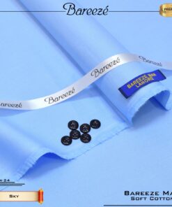 bareeze soft cotton sky
