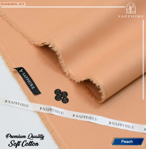 sapphire soft cotton peach