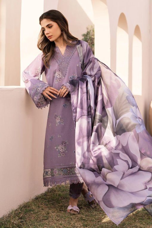 Baroque Digital Printed Karandi-3PC