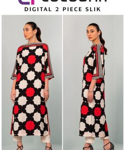 Lulusar Digital Printed Shamoz Silk-2PC