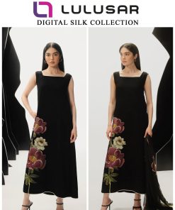Lulusar Digital Printed Shamoz Silk-2PC