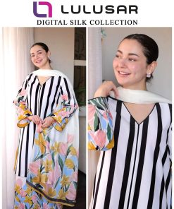 Lulusar Digital Printed Shamoz Silk-2PC