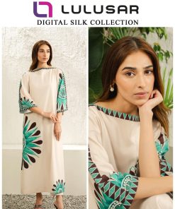 Lulusar Digital Printed Shamoz Silk-2PC