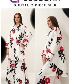 Lulusar Digital Printed Shamoz Silk-2PC