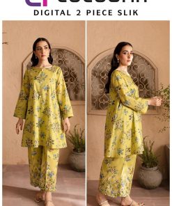 Lulusar Digital Printed Shamoz Silk-2PC