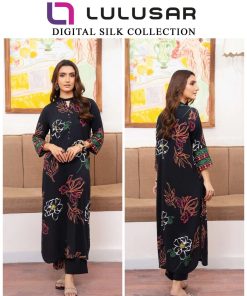 Lulusar Digital Printed Shamoz Silk-2PC