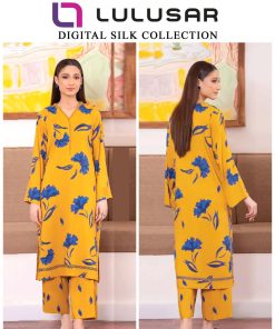 Lulusar Digital Printed Shamoz Silk-2PC