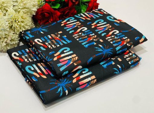 All Over Digital Printed Summer Cotton-2PC