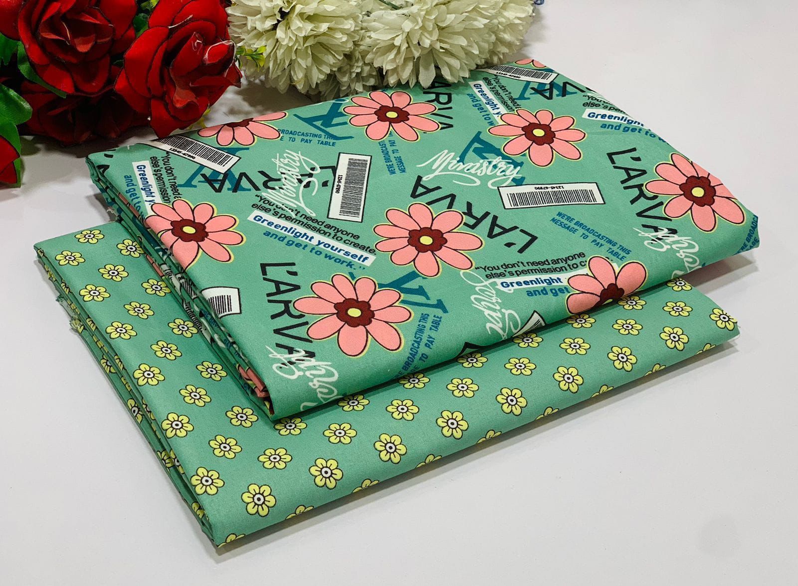 All Over Digital Printed Winter Cotton-2PC